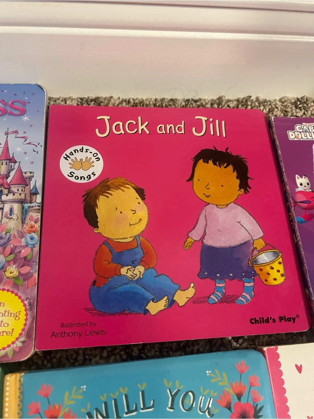 6 Kids Children’s Boards Books - Lot Bundle